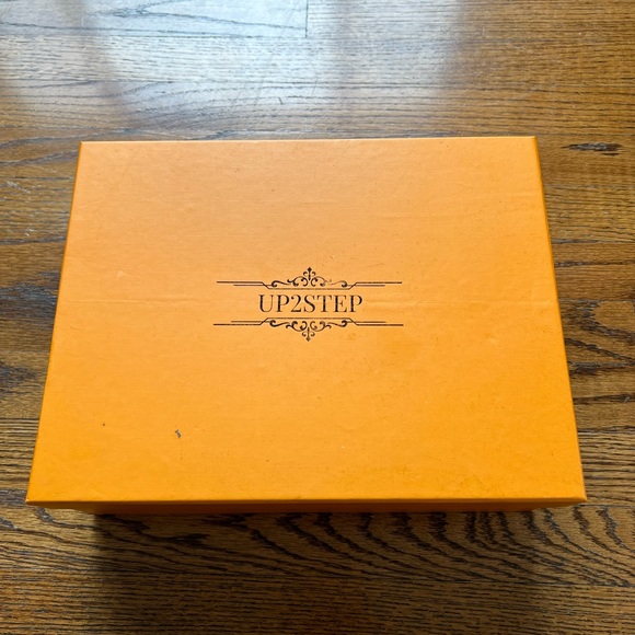 Up2Step Black Heels w/ Green Stones - Picture 7 of 8